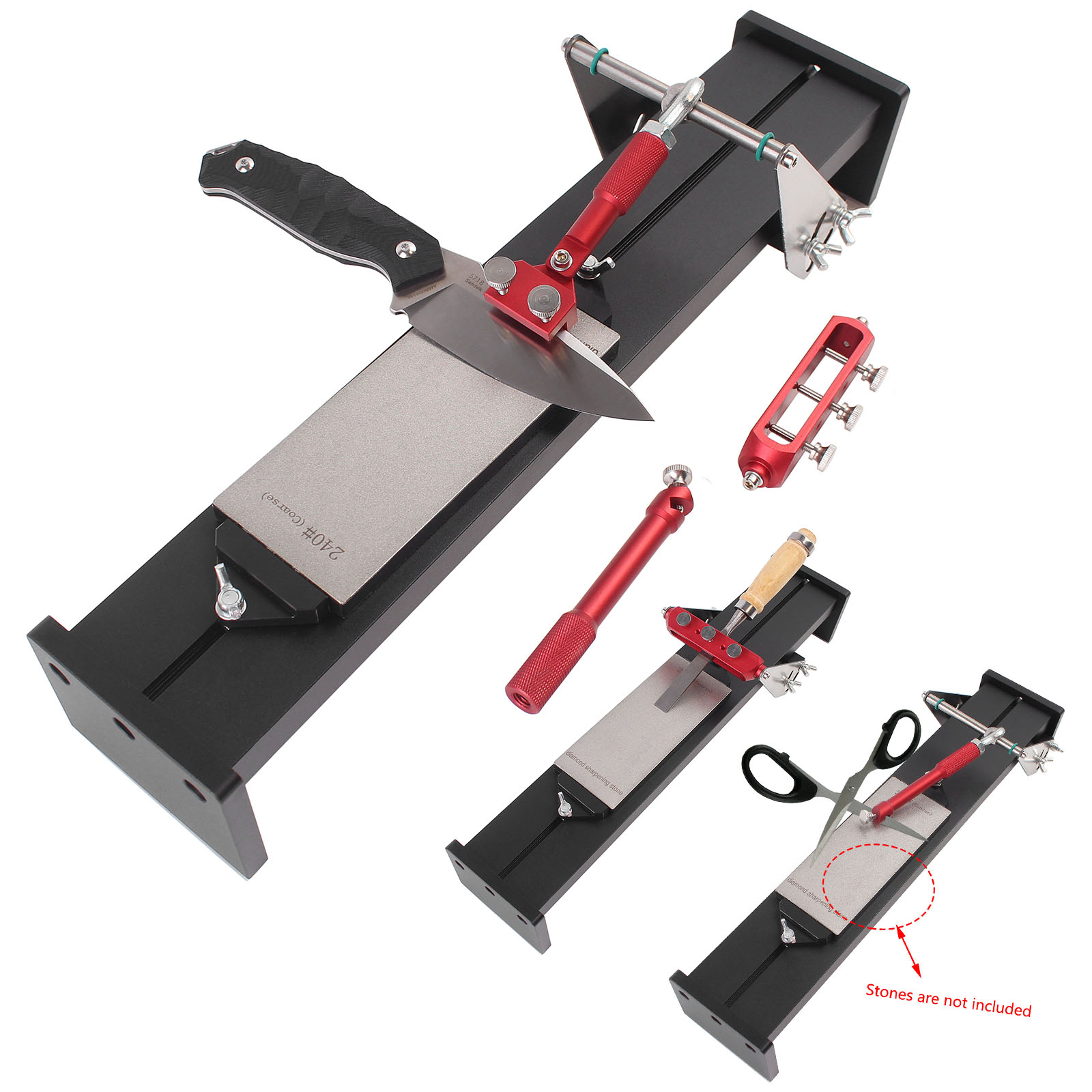 Woodworking Plan Pdf - 1Set Knife Sharpening Frame For Scissors