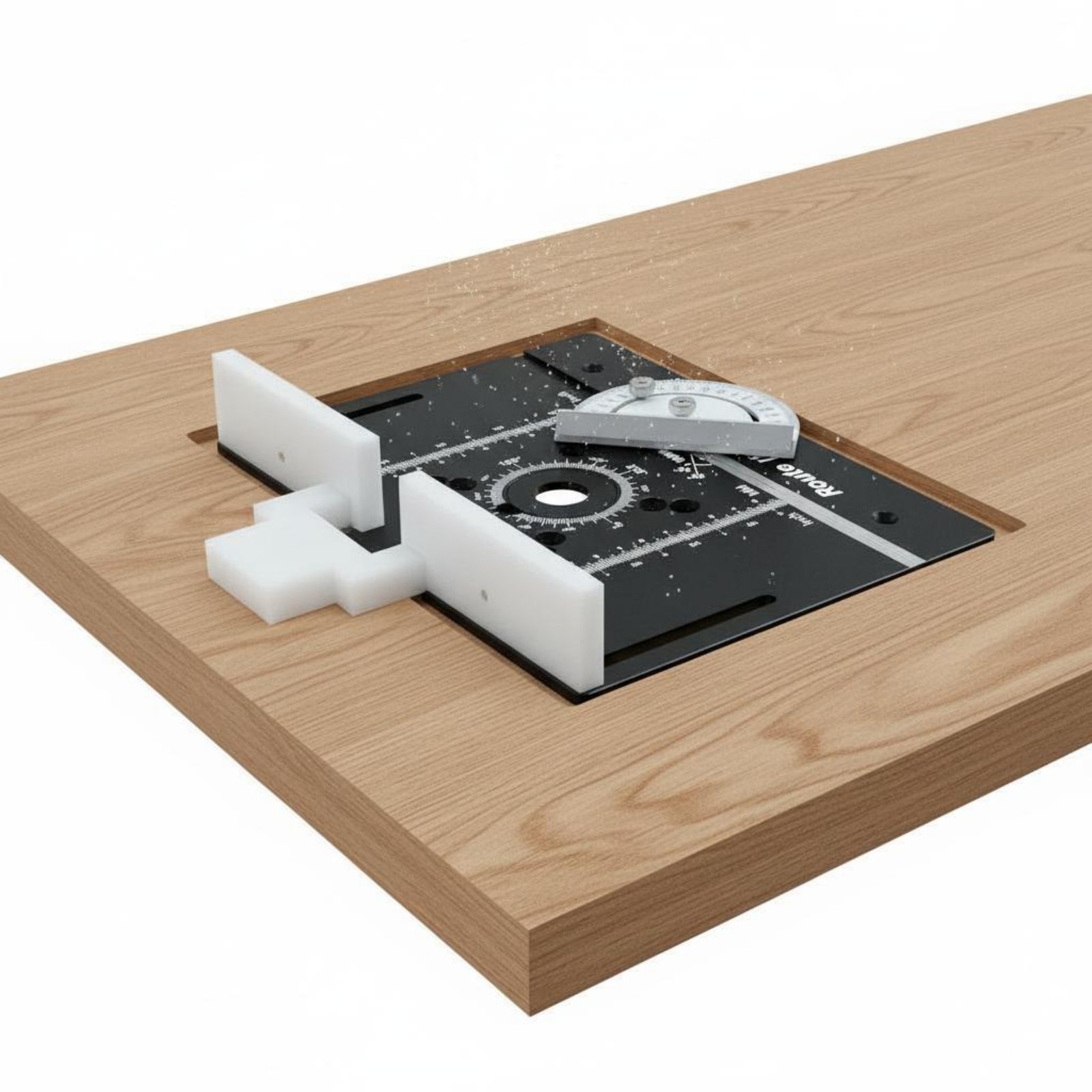 Aluminum Router Insert Plate L - đánh giá và giá Woodworking Router