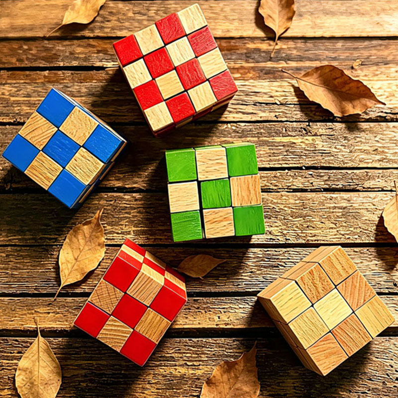 Square Snake Cube Wooden Brain - đánh giá và giá Woodworking Kids Toys