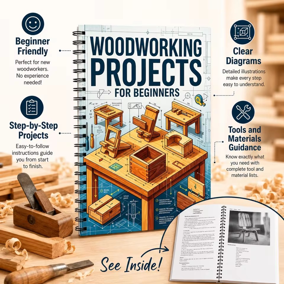 Beginner-Friendly Easy Woodwor - đánh giá và giá Woodworking Ideas For Adults
