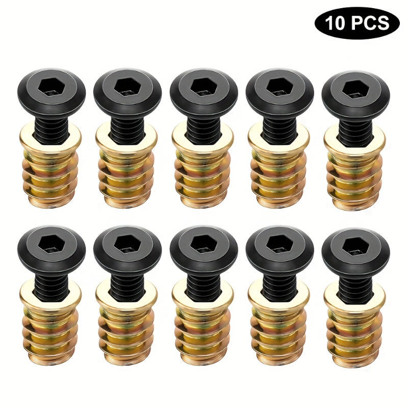 10PCS Nut Threaded Inserts Com - đánh giá và giá Woodworking Tool Stores