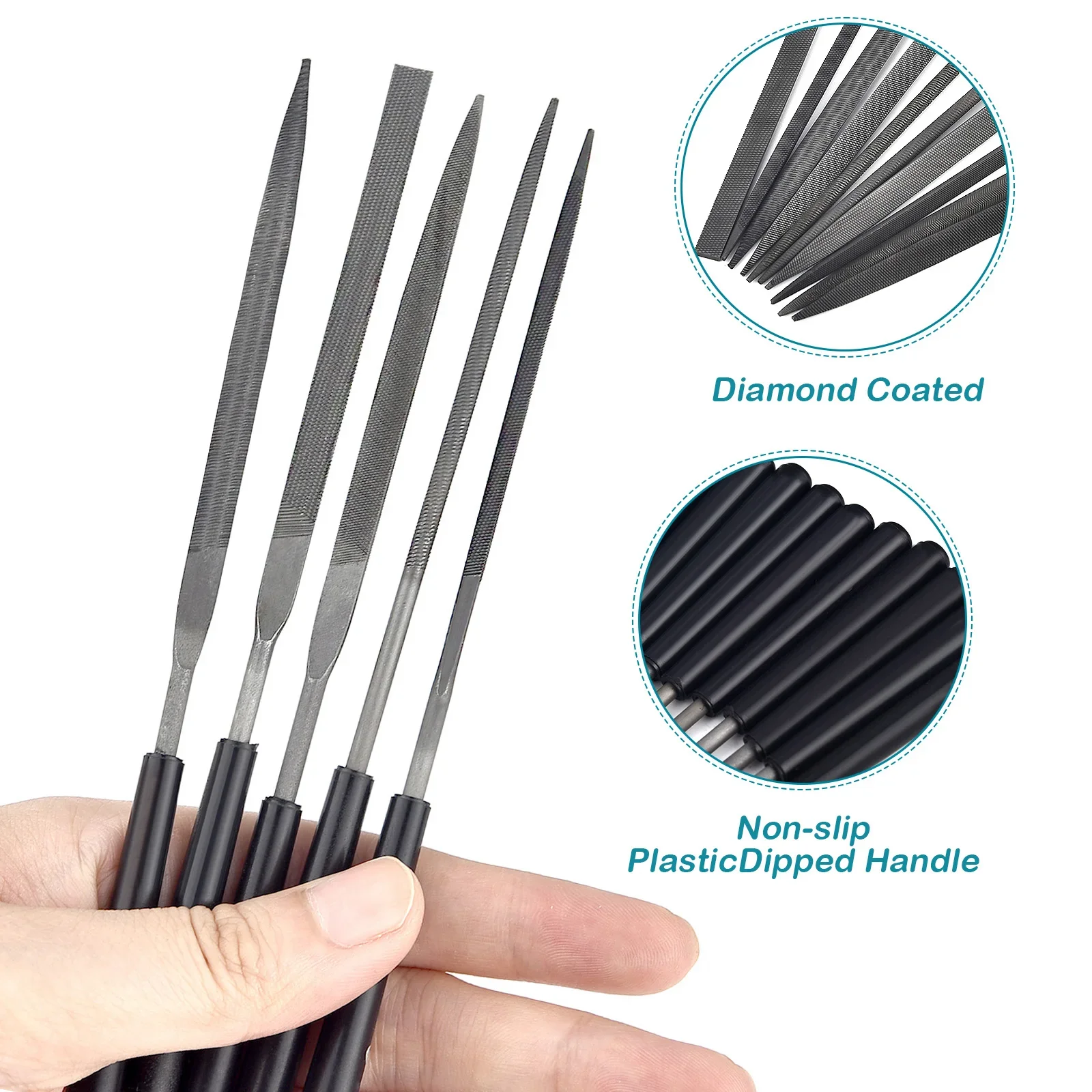3/5/10pcs Needle File Set Meta - đánh giá và giá Woodworking Files